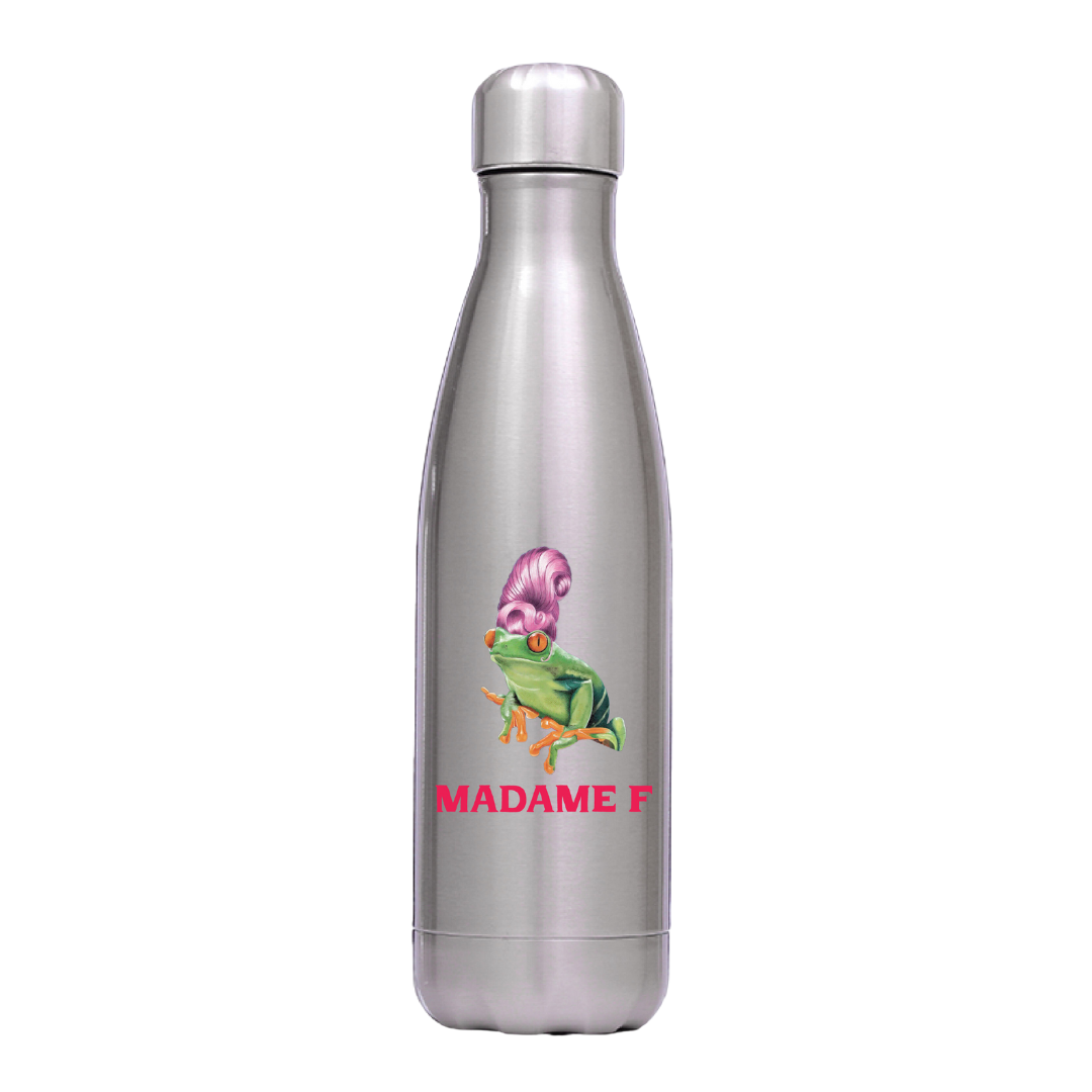 Insulated frog wine bottle